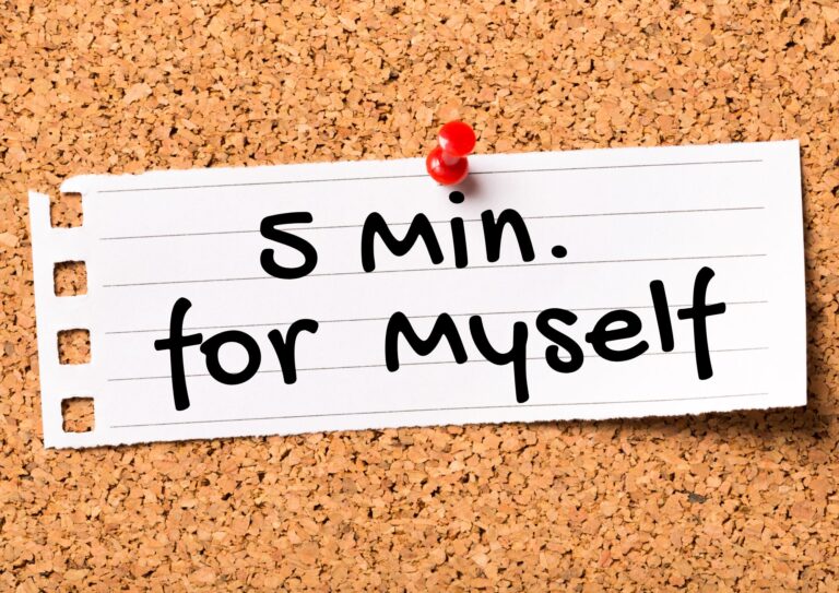 Scopri di più sull'articolo 5 Minutes for Myself